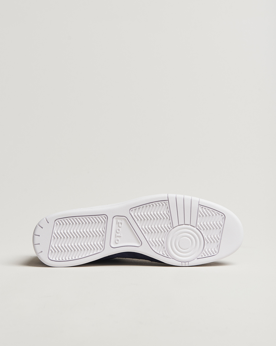 Herren | Polo Ralph Lauren Polo Court Sneaker Navy Suede | Polo Ralph Lauren | Polo Court Sneaker Navy Suede