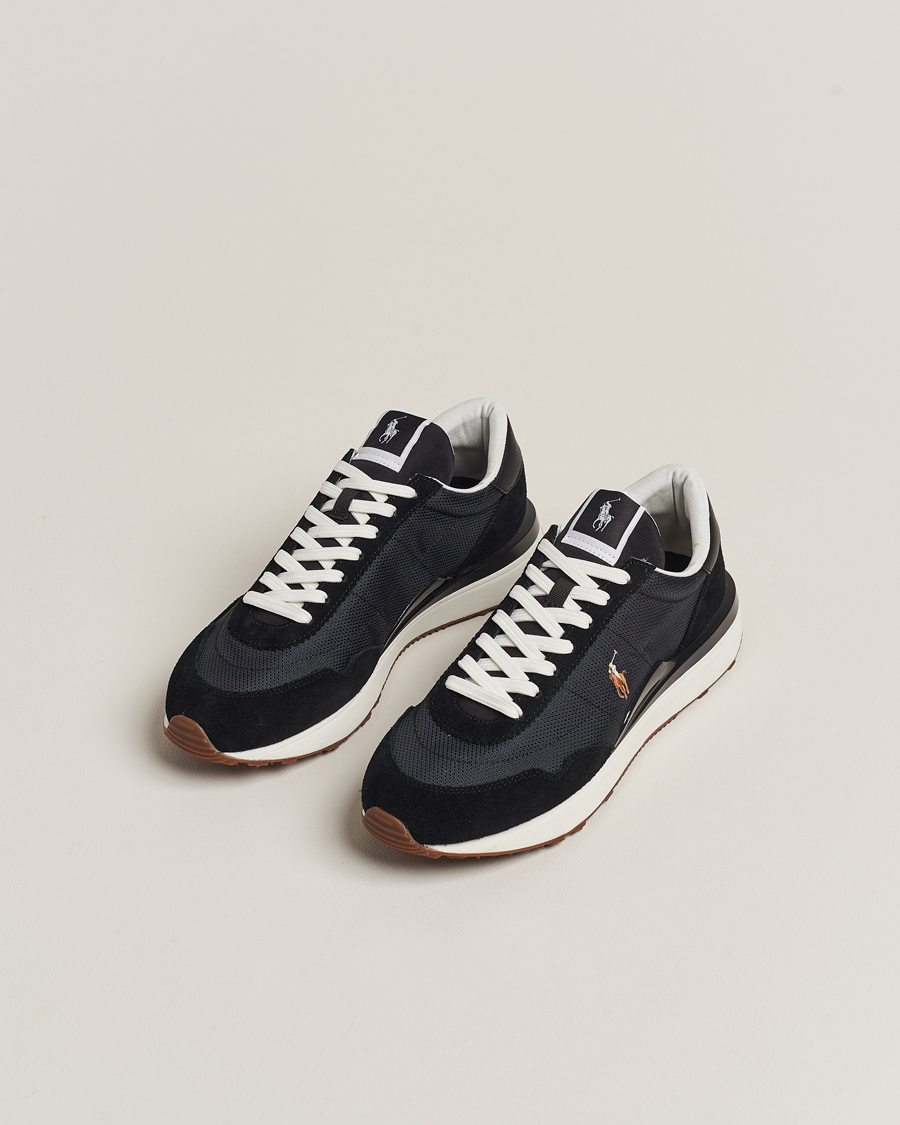 Herren | Polo Ralph Lauren Train 89 PP Sneaker Black/Multi PP | Polo Ralph Lauren | Train 89 PP Sneaker Black/Multi PP
