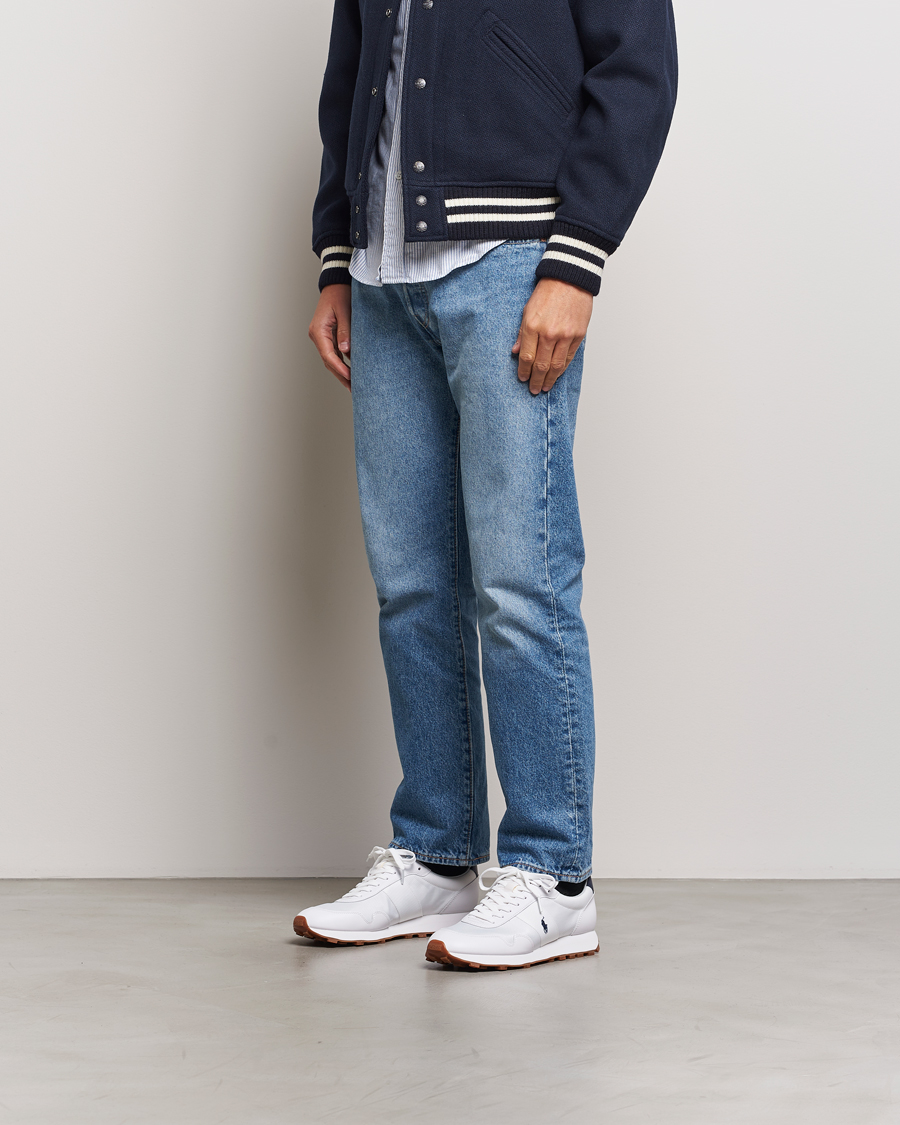 Herren | Polo Ralph Lauren PRL Trail125 Sneaker White /Newport Navy | Polo Ralph Lauren | PRL Trail125 Sneaker White /Newport Navy