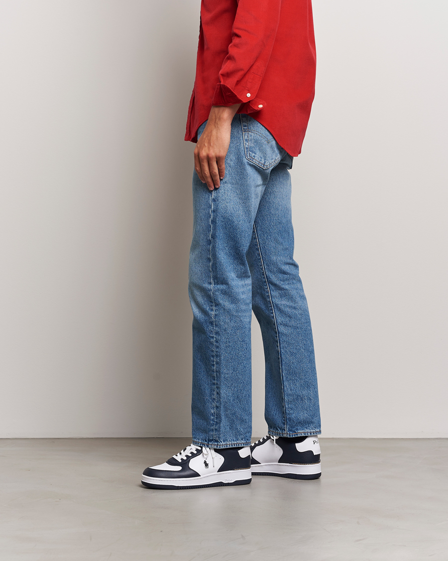 Herren | Polo Ralph Lauren Masters Court Sneaker Aviator Navy/White | Polo Ralph Lauren | Masters Court Sneaker Aviator Navy/White