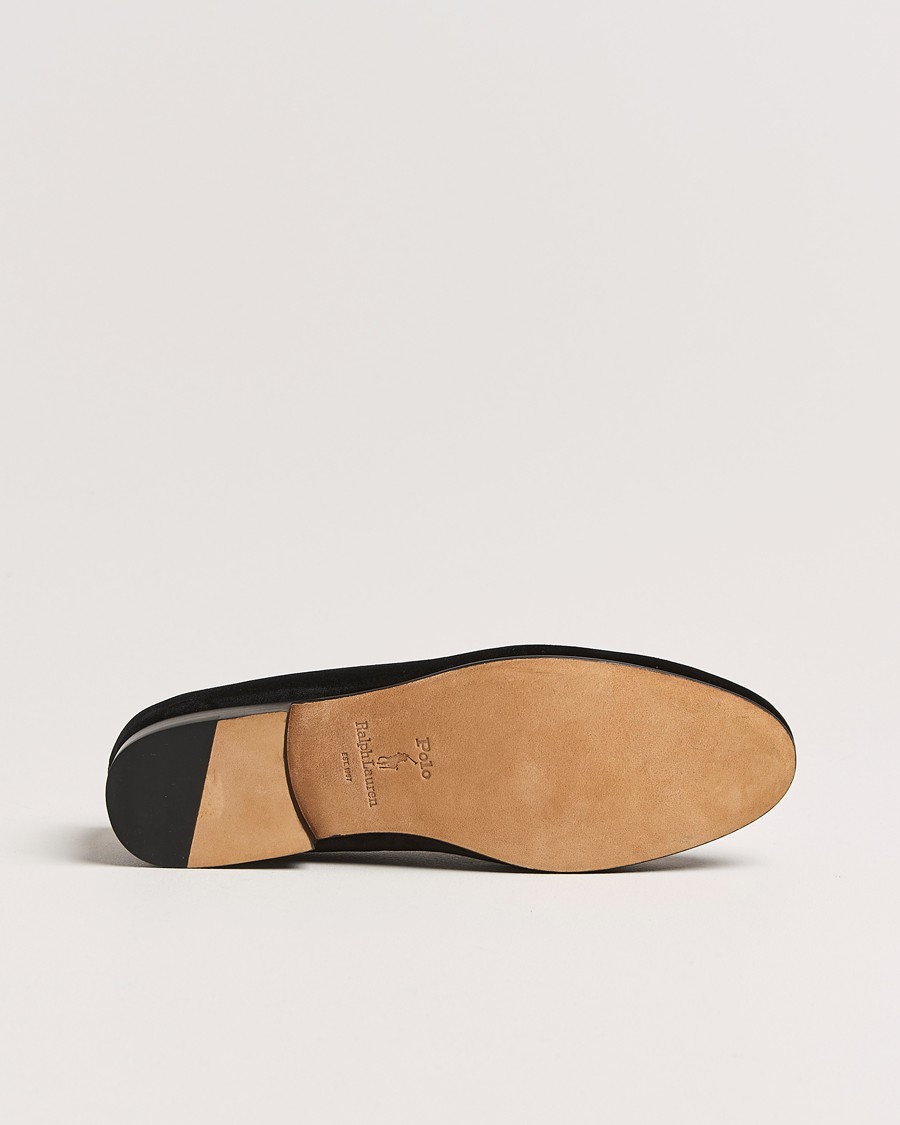 Herren | Polo Ralph Lauren Paxton Slipper Slip On Black | Polo Ralph Lauren | Paxton Slipper Slip On Black