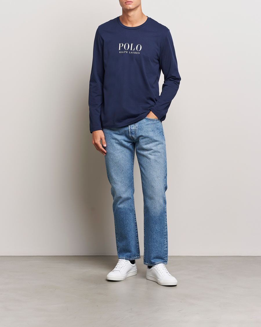 Herren | T-Shirts | Polo Ralph Lauren | Long Sleeve Liquid Cotton Tee Cruise Navy