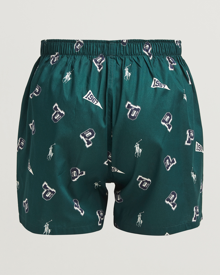 Herren | Unterwäsche | Polo Ralph Lauren | 3-Pack Woven Boxer Stripe/All Over Print/Navy