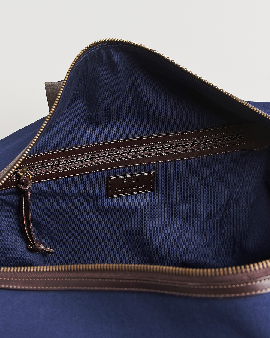 Herren | Polo Ralph Lauren Medium Canvas Duffle Bag Newport Navy | Polo Ralph Lauren | Medium Canvas Duffle Bag Newport Navy