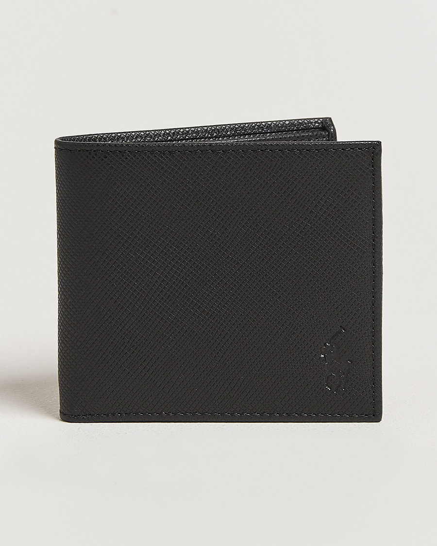 Herren | Polo Ralph Lauren Saffiano Leather Wallet Black | Polo Ralph Lauren | Saffiano Leather Wallet Black