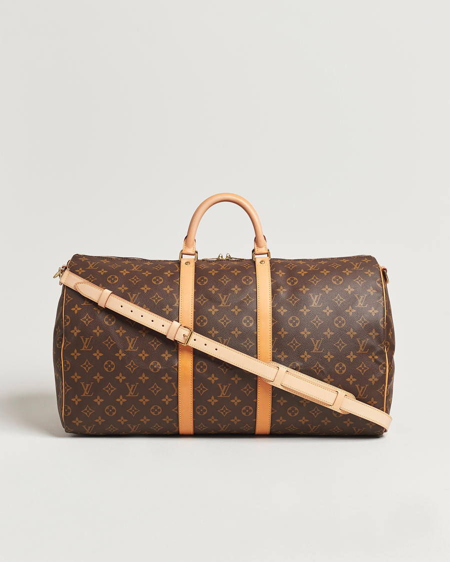 Herren | Louis Vuitton Pre-Owned Keepall Bandoulière 55 Monogram | Louis Vuitton Pre-Owned | Keepall Bandoulière 55 Monogram