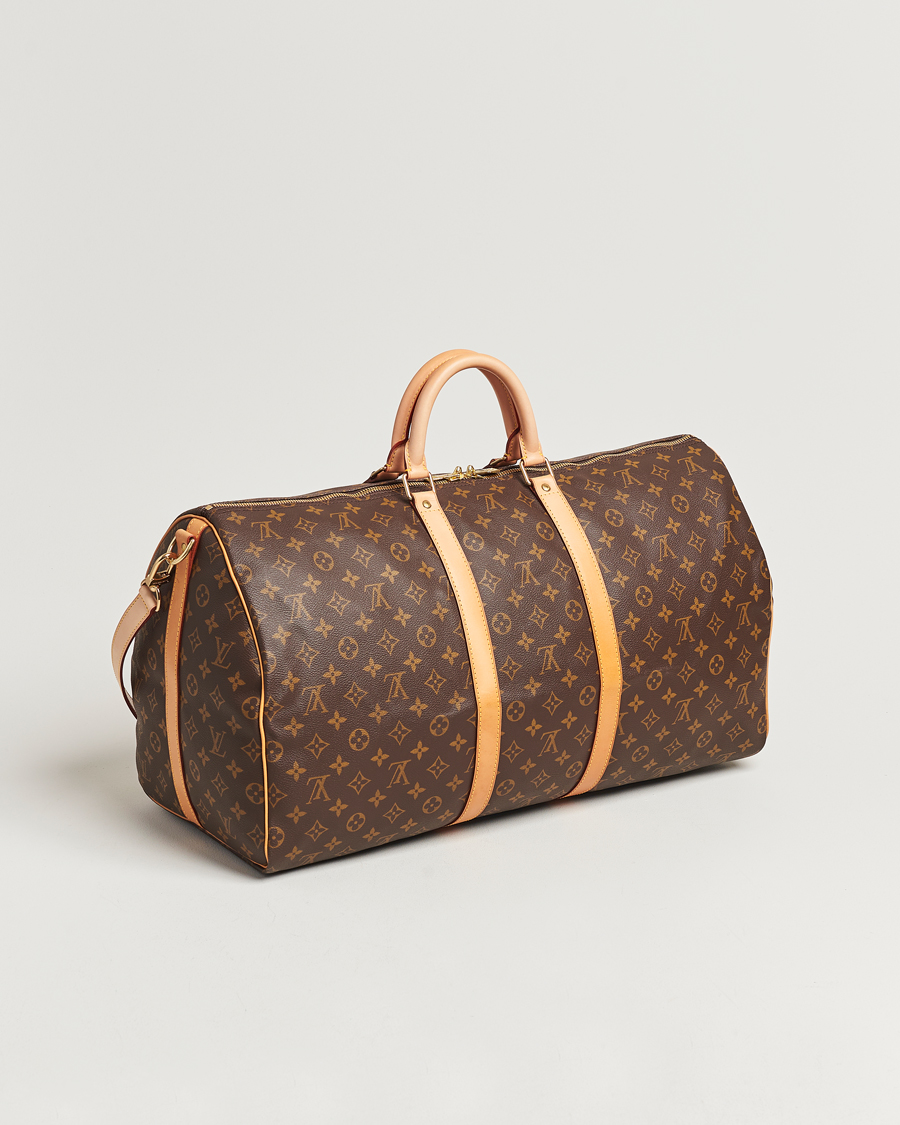 Herren | Louis Vuitton Pre-Owned Keepall Bandoulière 55 Monogram | Louis Vuitton Pre-Owned | Keepall Bandoulière 55 Monogram