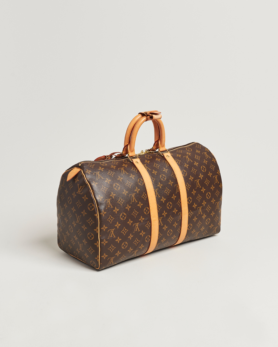Herren | Louis Vuitton Pre-Owned Keepall 45 Bag Monogram | Louis Vuitton Pre-Owned | Keepall 45 Bag Monogram