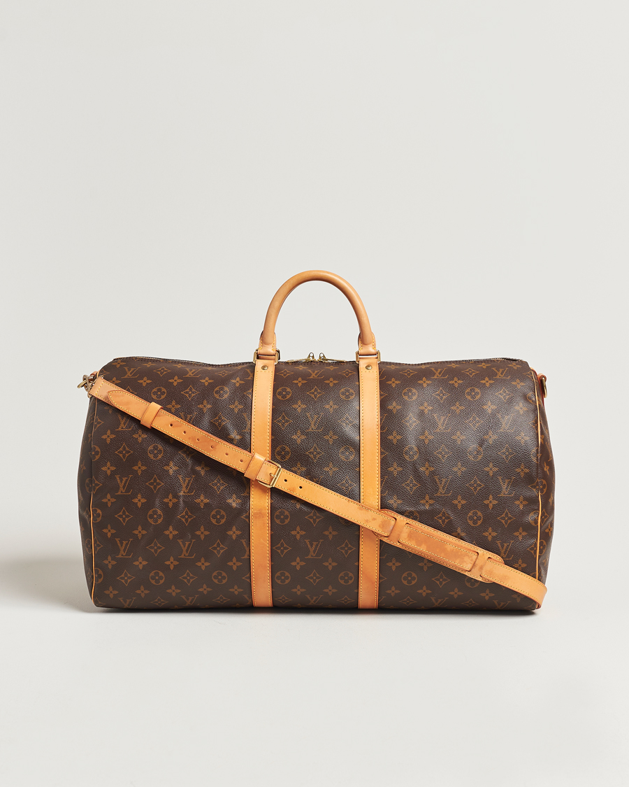 Herren | Louis Vuitton Pre-Owned Keepall Bandoulière 55 Monogram | Louis Vuitton Pre-Owned | Keepall Bandoulière 55 Monogram