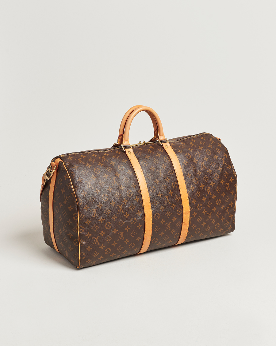 Herren | Louis Vuitton Pre-Owned Keepall Bandoulière 55 Monogram | Louis Vuitton Pre-Owned | Keepall Bandoulière 55 Monogram