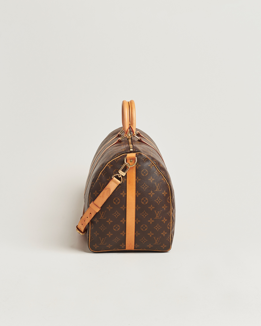 Herren | Louis Vuitton Pre-Owned Keepall Bandoulière 55 Monogram | Louis Vuitton Pre-Owned | Keepall Bandoulière 55 Monogram