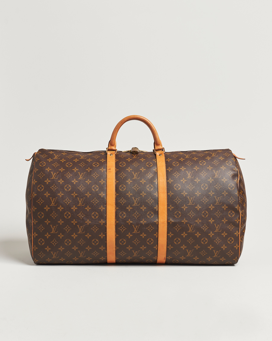 Herren | Louis Vuitton Pre-Owned Keepall 60 Bag Monogram | Louis Vuitton Pre-Owned | Keepall 60 Bag Monogram