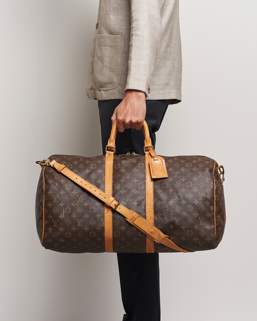 Herren | Louis Vuitton Pre-Owned Keepall Bandoulière 55 Monogram  | Louis Vuitton Pre-Owned | Keepall Bandoulière 55 Monogram 