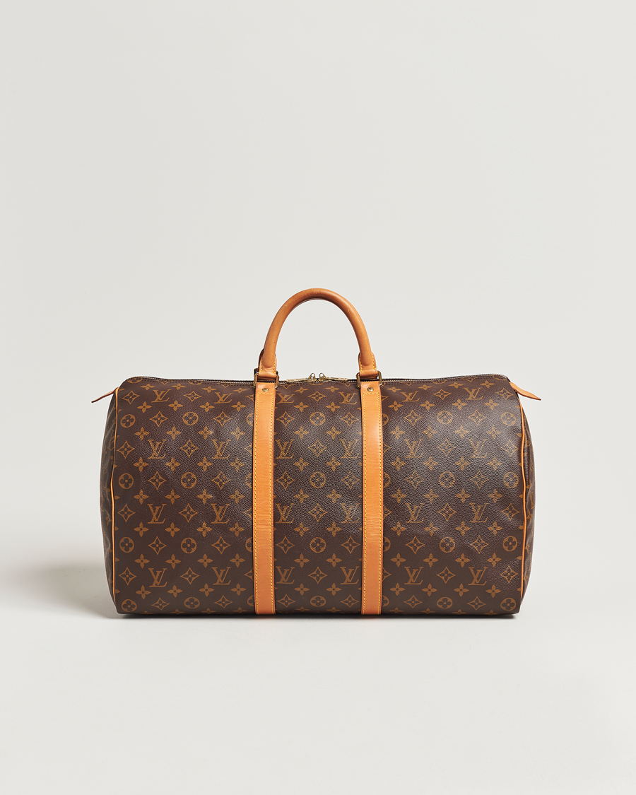 Herren | Louis Vuitton Pre-Owned Keepall 50 Bag Monogram | Louis Vuitton Pre-Owned | Keepall 50 Bag Monogram