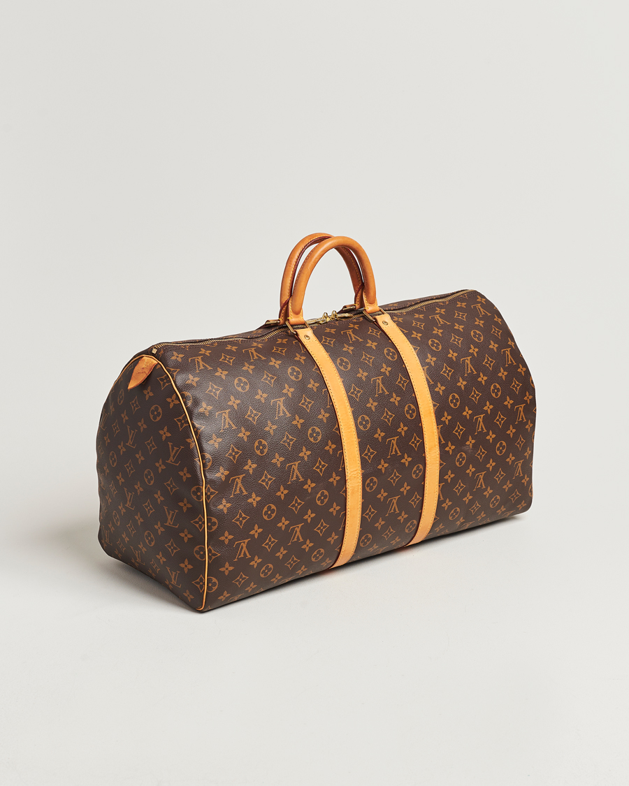 Herren | Louis Vuitton Pre-Owned Keepall 55 Bag Monogram | Louis Vuitton Pre-Owned | Keepall 55 Bag Monogram