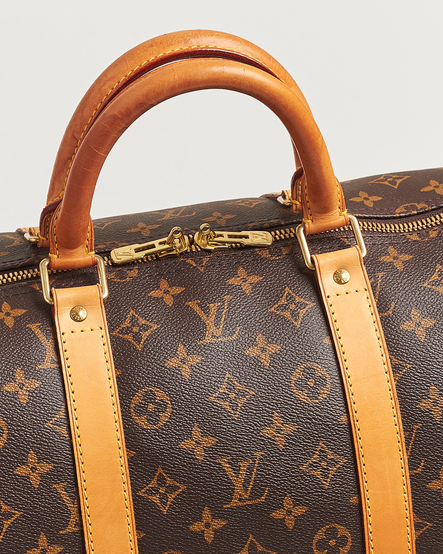Herren | Louis Vuitton Pre-Owned Keepall 55 Bag Monogram | Louis Vuitton Pre-Owned | Keepall 55 Bag Monogram