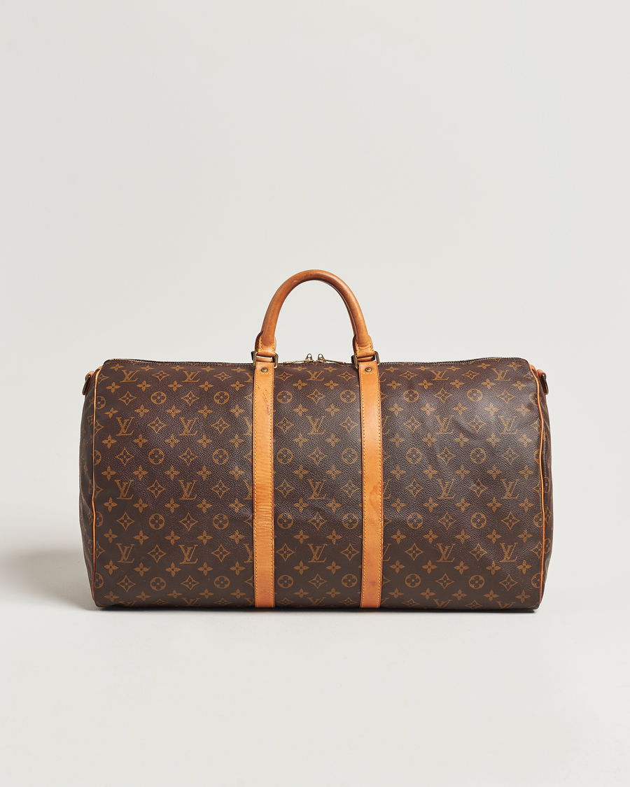 Herren | Louis Vuitton Pre-Owned Keepall Bandoulière 55 Monogram | Louis Vuitton Pre-Owned | Keepall Bandoulière 55 Monogram