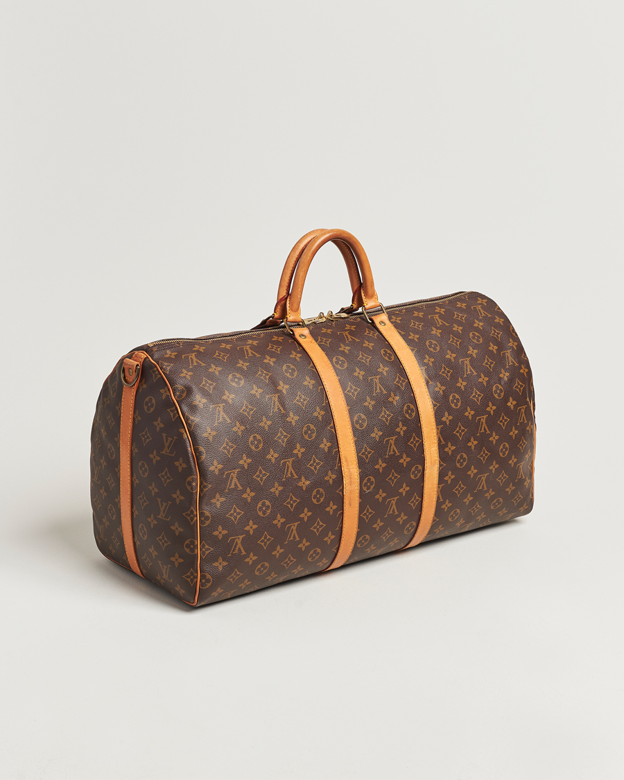 Herren | Louis Vuitton Pre-Owned Keepall Bandoulière 55 Monogram | Louis Vuitton Pre-Owned | Keepall Bandoulière 55 Monogram