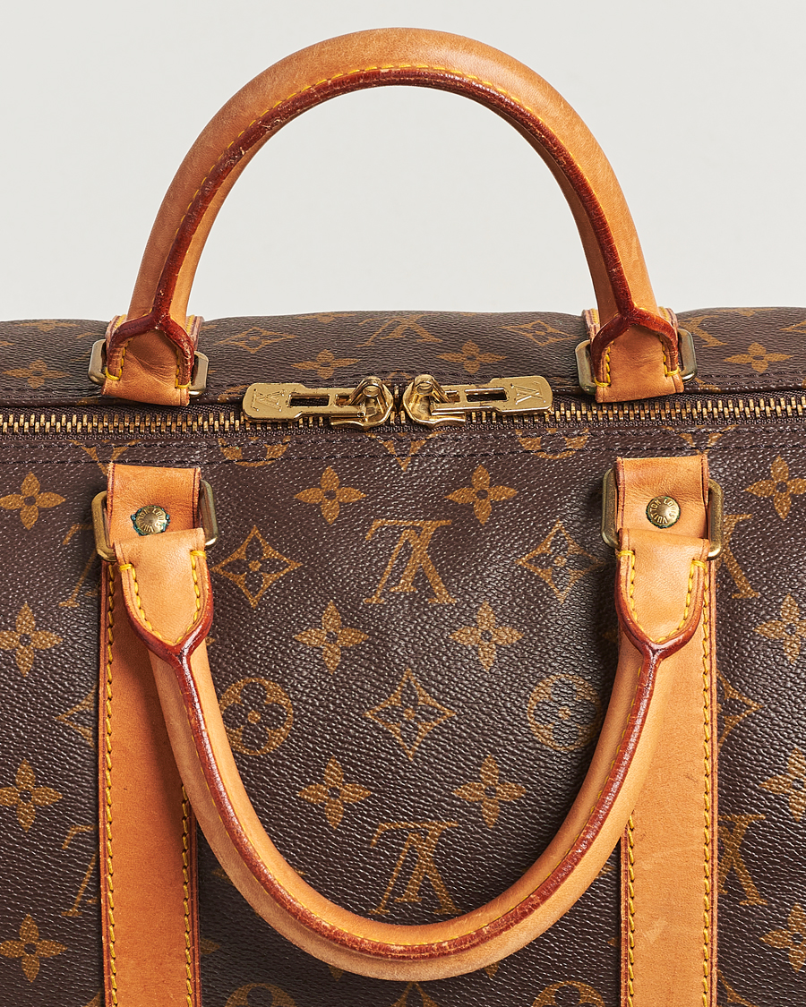 Herren | Louis Vuitton Pre-Owned Keepall Bandoulière 55 Monogram | Louis Vuitton Pre-Owned | Keepall Bandoulière 55 Monogram