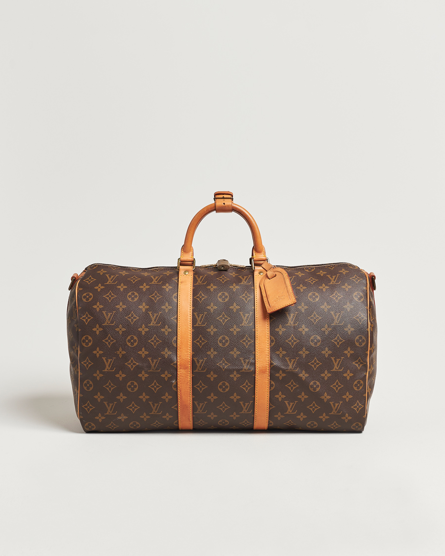 Herren | Louis Vuitton Pre-Owned Keepall Bandoulière 50 Monogram | Louis Vuitton Pre-Owned | Keepall Bandoulière 50 Monogram