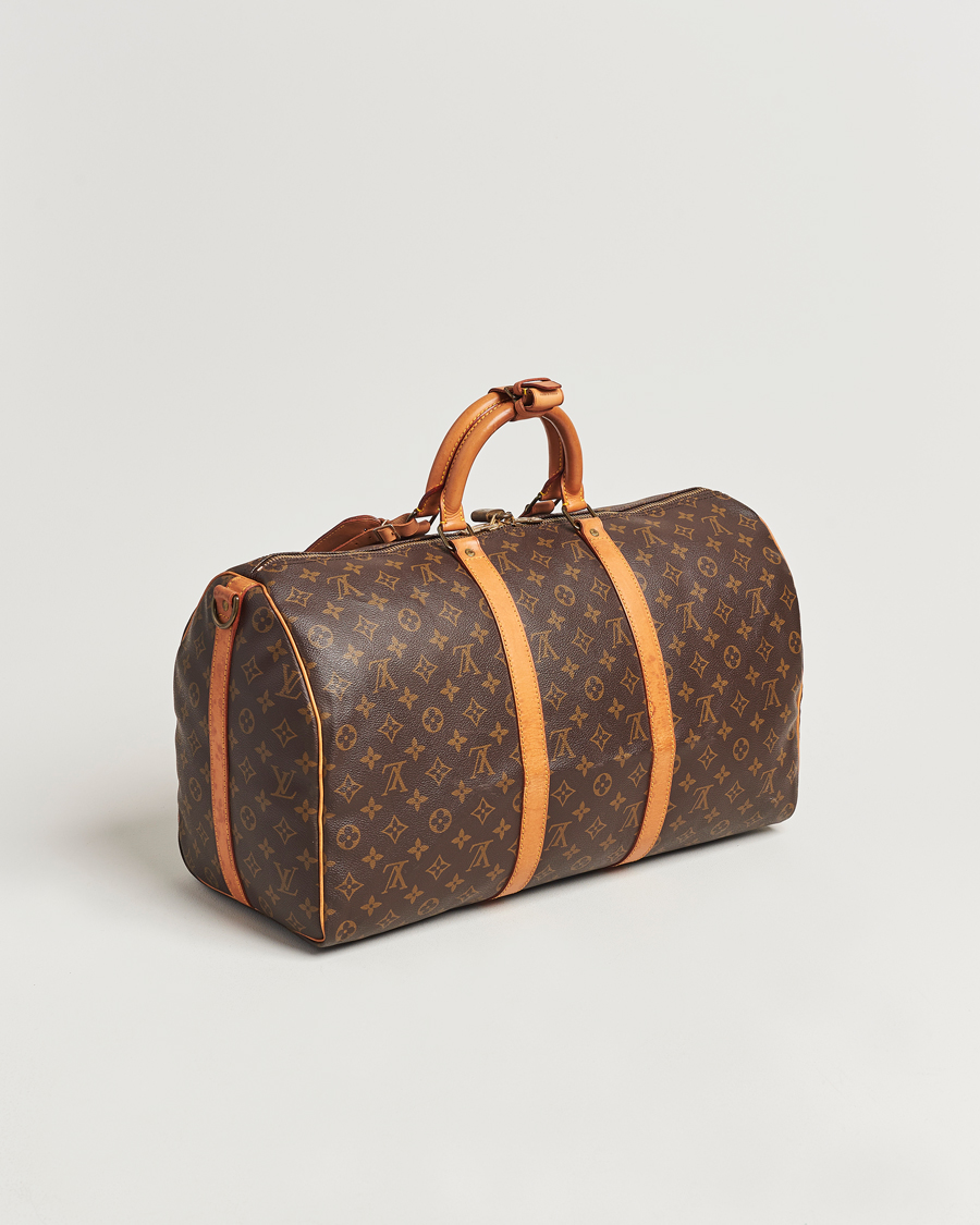 Herren | Louis Vuitton Pre-Owned Keepall Bandoulière 50 Monogram | Louis Vuitton Pre-Owned | Keepall Bandoulière 50 Monogram