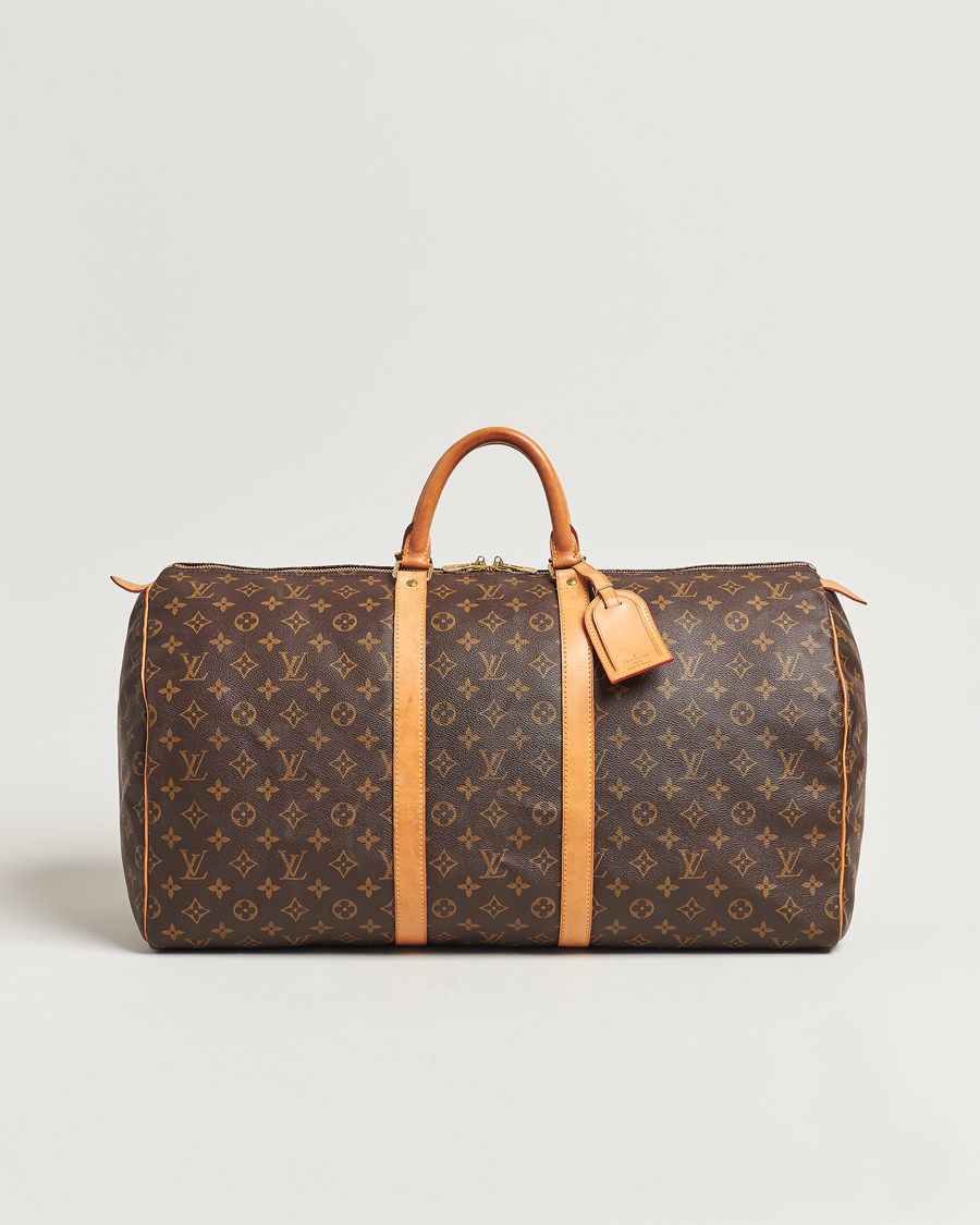 Herren | Louis Vuitton Pre-Owned Keepall 55 Bag Monogram | Louis Vuitton Pre-Owned | Keepall 55 Bag Monogram