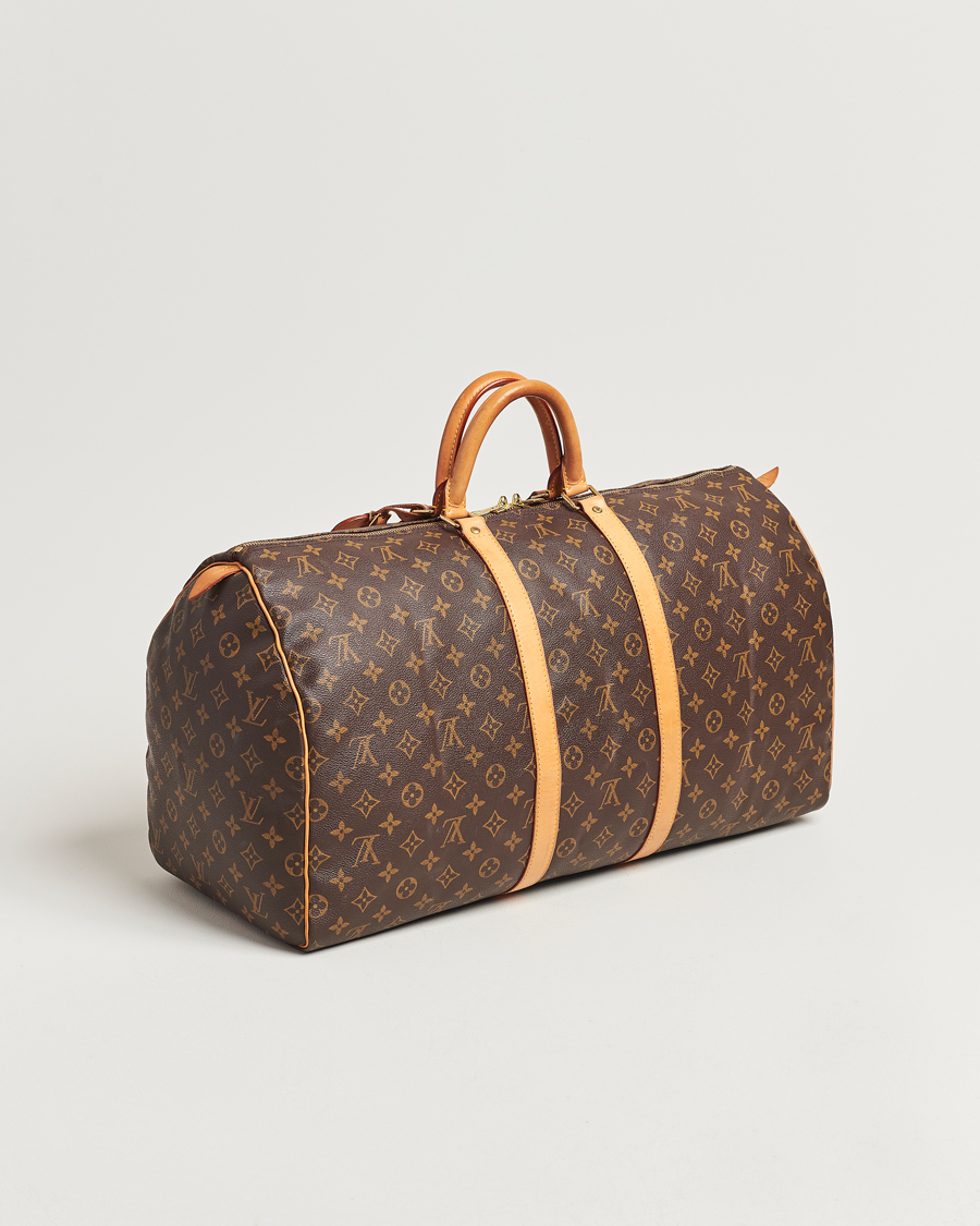 Herren | Louis Vuitton Pre-Owned Keepall 55 Bag Monogram | Louis Vuitton Pre-Owned | Keepall 55 Bag Monogram