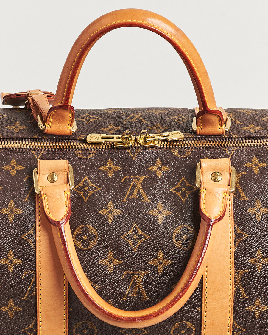 Herren | Louis Vuitton Pre-Owned Keepall 55 Bag Monogram | Louis Vuitton Pre-Owned | Keepall 55 Bag Monogram