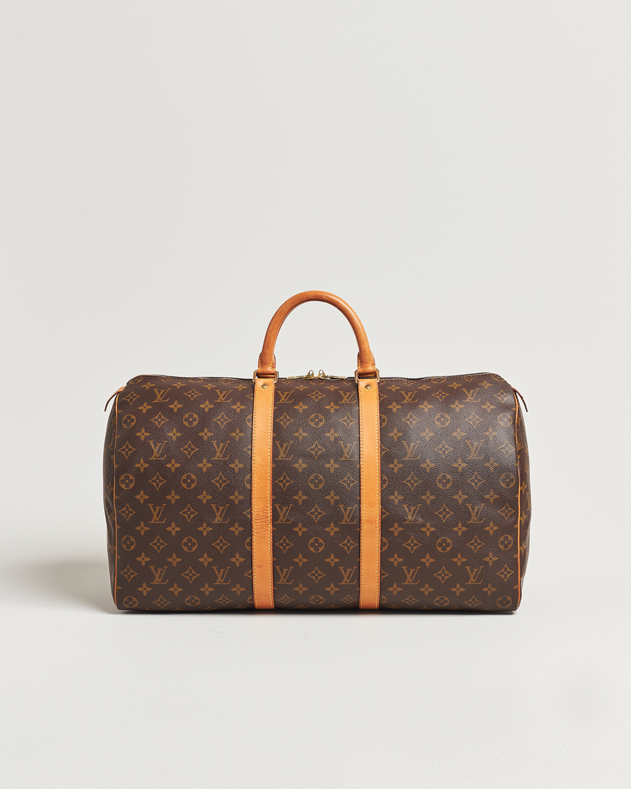 Herren | Louis Vuitton Pre-Owned Keepall 50 Bag Monogram | Louis Vuitton Pre-Owned | Keepall 50 Bag Monogram