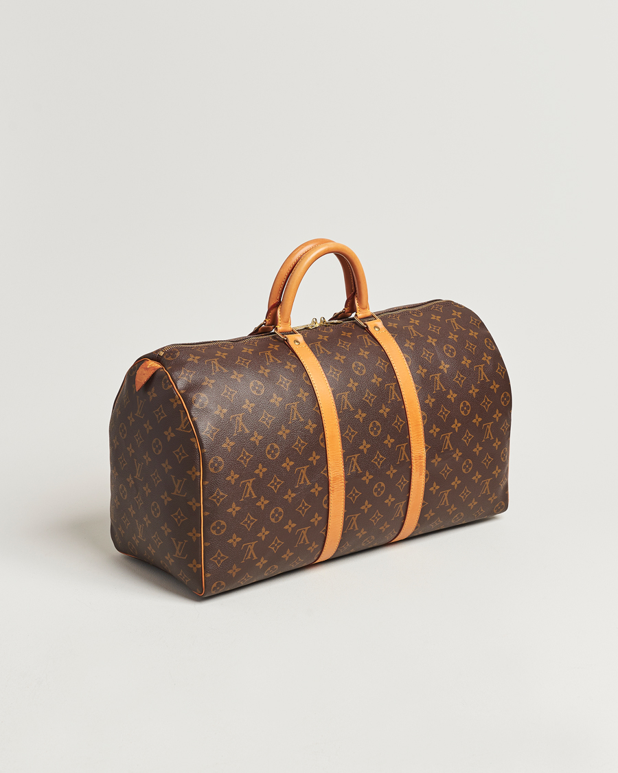 Herren | Louis Vuitton Pre-Owned Keepall 50 Bag Monogram | Louis Vuitton Pre-Owned | Keepall 50 Bag Monogram