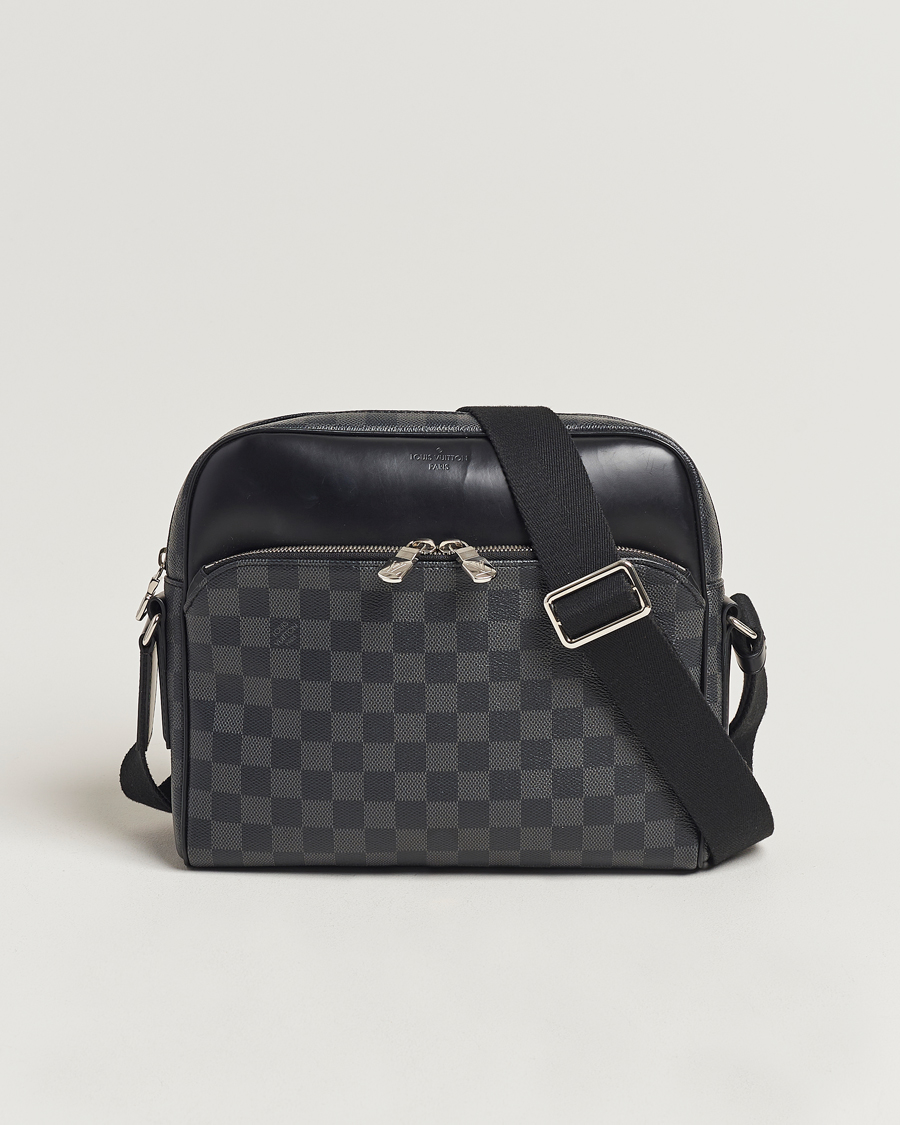 Herren | Louis Vuitton Pre-Owned Dayton Reporter MM Damier Graphite | Louis Vuitton Pre-Owned | Dayton Reporter MM Damier Graphite