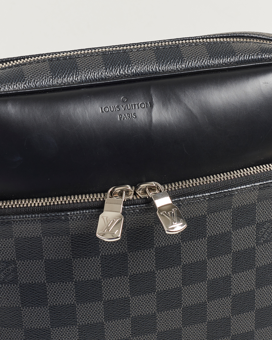 Herren | Louis Vuitton Pre-Owned Dayton Reporter MM Damier Graphite | Louis Vuitton Pre-Owned | Dayton Reporter MM Damier Graphite