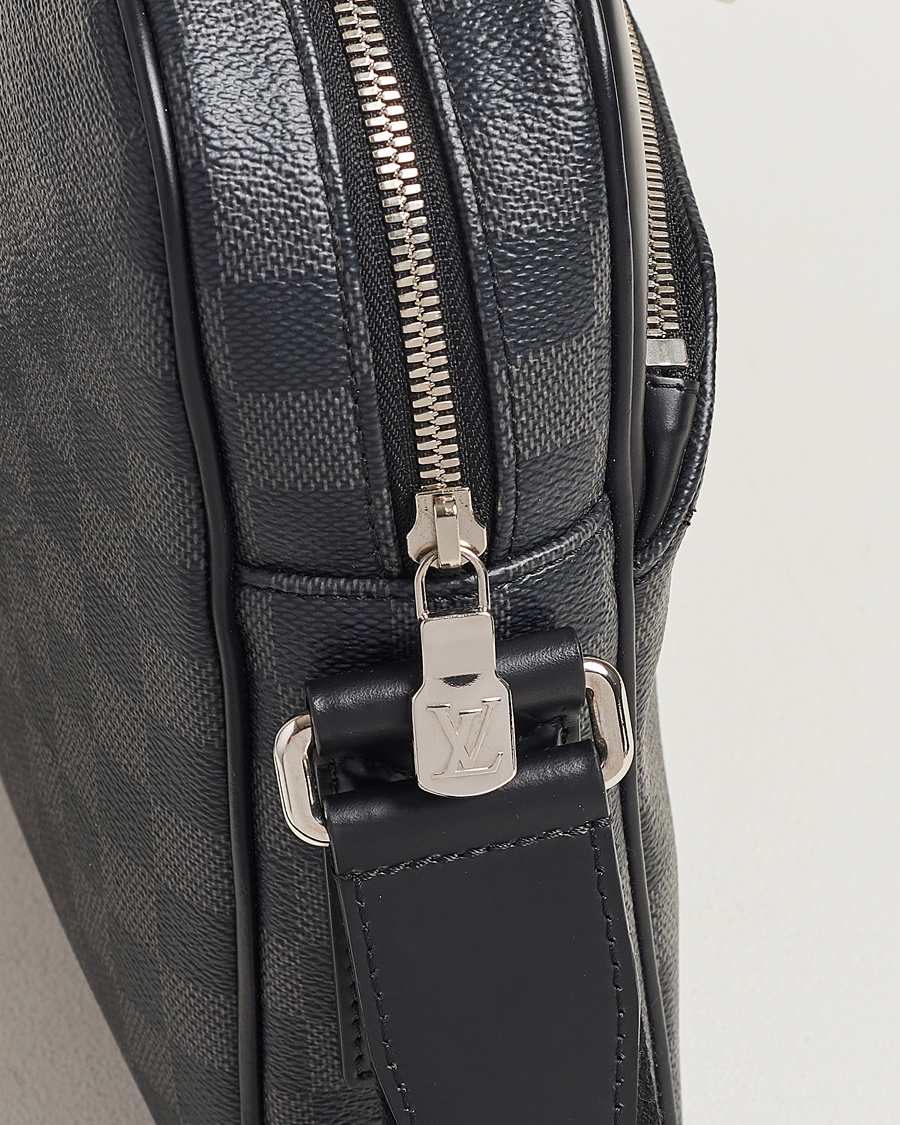 Herren | Louis Vuitton Pre-Owned Dayton Reporter MM Damier Graphite | Louis Vuitton Pre-Owned | Dayton Reporter MM Damier Graphite