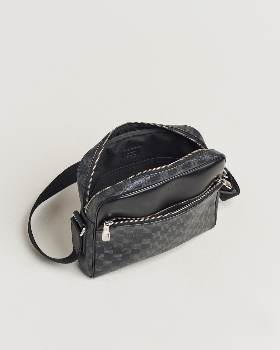 Herren | Louis Vuitton Pre-Owned Dayton Reporter MM Damier Graphite | Louis Vuitton Pre-Owned | Dayton Reporter MM Damier Graphite