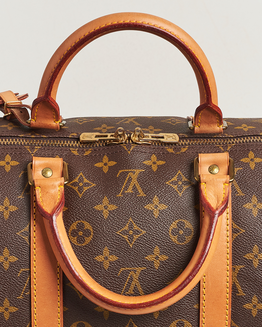 Herren | Louis Vuitton Pre-Owned Keepall 55 Bag Monogram | Louis Vuitton Pre-Owned | Keepall 55 Bag Monogram