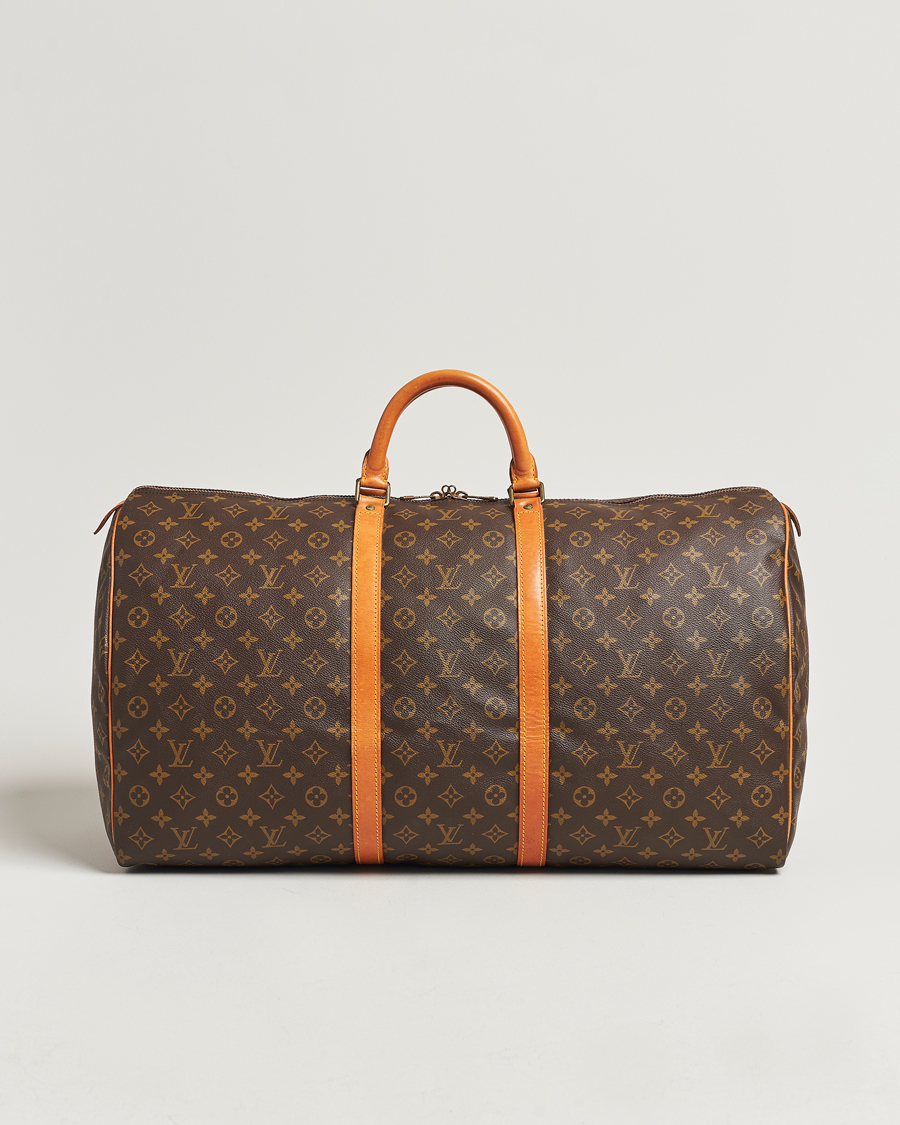 Herren | Louis Vuitton Pre-Owned Keepall 60 Bag Monogram | Louis Vuitton Pre-Owned | Keepall 60 Bag Monogram