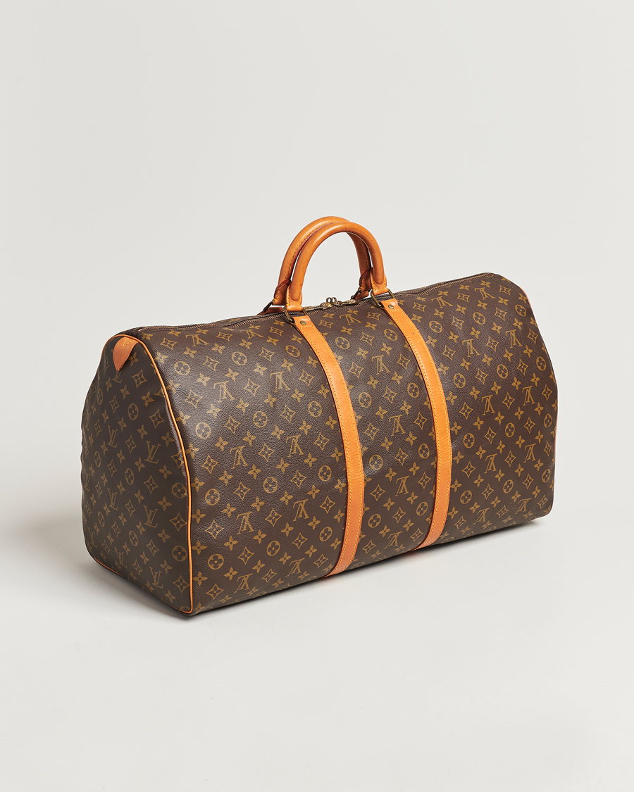 Herren | Louis Vuitton Pre-Owned Keepall 60 Bag Monogram | Louis Vuitton Pre-Owned | Keepall 60 Bag Monogram