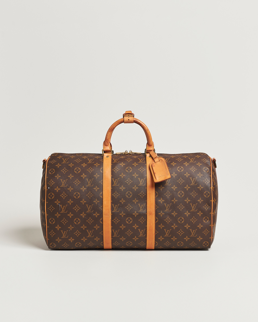 Herren | Louis Vuitton Pre-Owned Keepall Bandoulière 50 Bag Monogram | Louis Vuitton Pre-Owned | Keepall Bandoulière 50 Bag Monogram