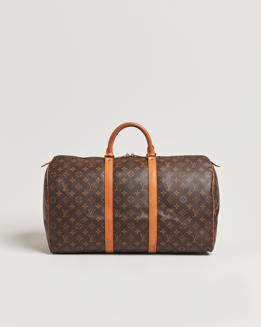 Herren | Louis Vuitton Pre-Owned Keepall 50 Bag Monogram | Louis Vuitton Pre-Owned | Keepall 50 Bag Monogram