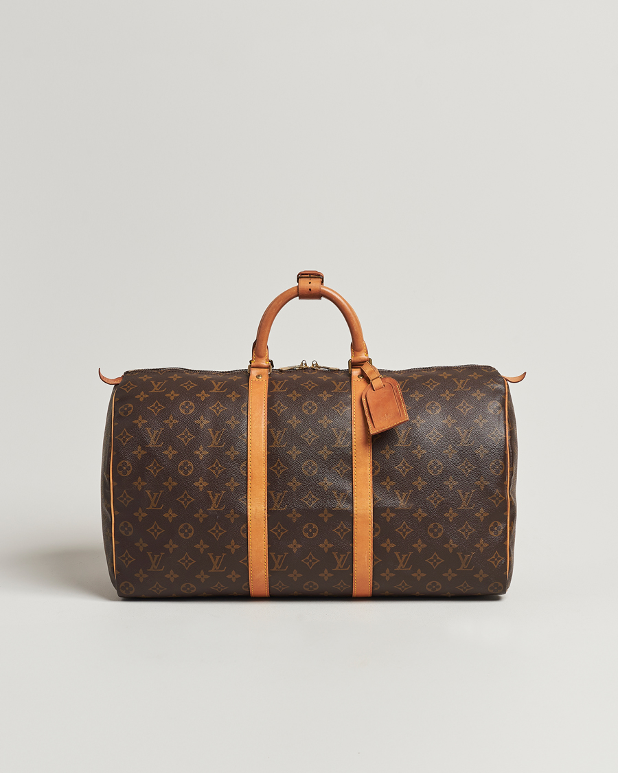 Herren | Louis Vuitton Pre-Owned Keepall 50 Bag Monogram | Louis Vuitton Pre-Owned | Keepall 50 Bag Monogram