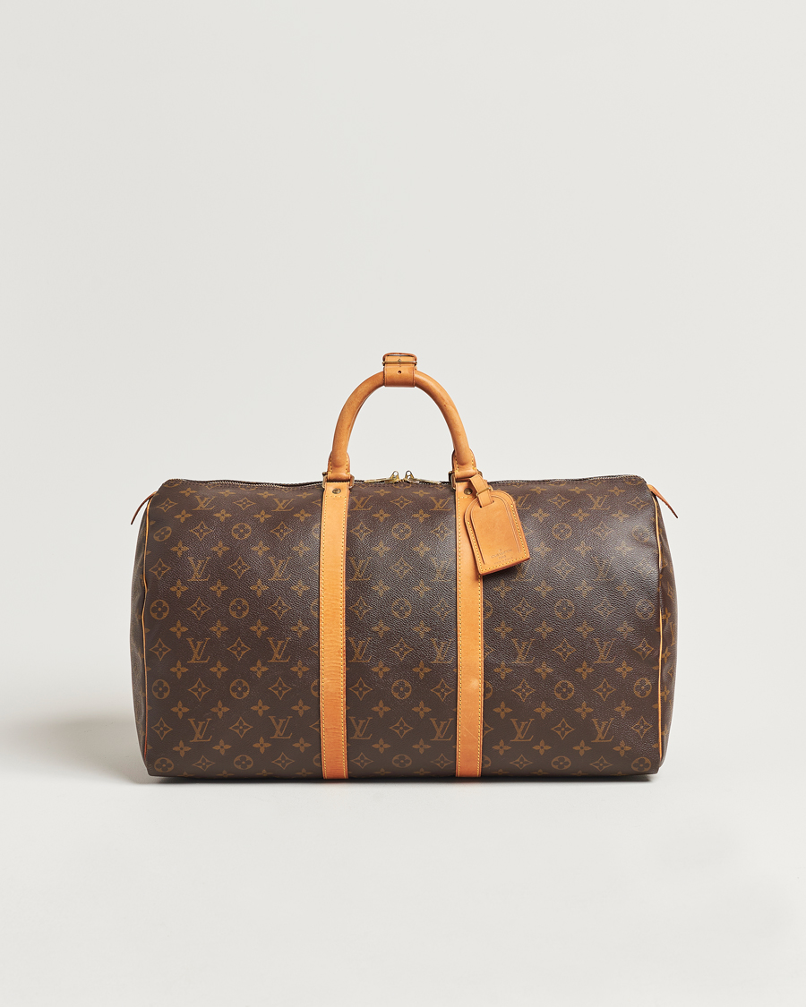 Herren | Louis Vuitton Pre-Owned Keepall 50 Bag Monogram | Louis Vuitton Pre-Owned | Keepall 50 Bag Monogram