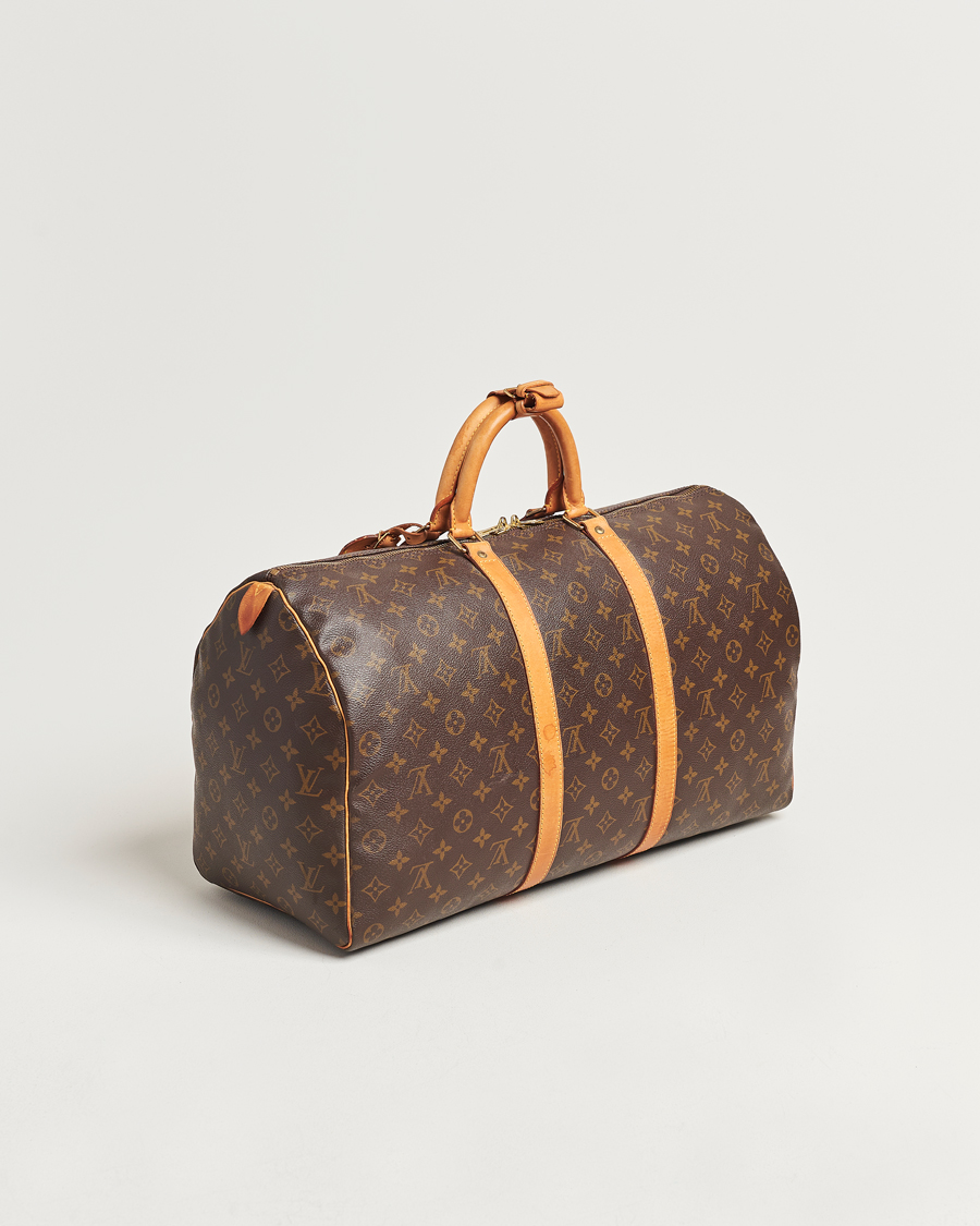 Herren | Louis Vuitton Pre-Owned Keepall 50 Bag Monogram | Louis Vuitton Pre-Owned | Keepall 50 Bag Monogram