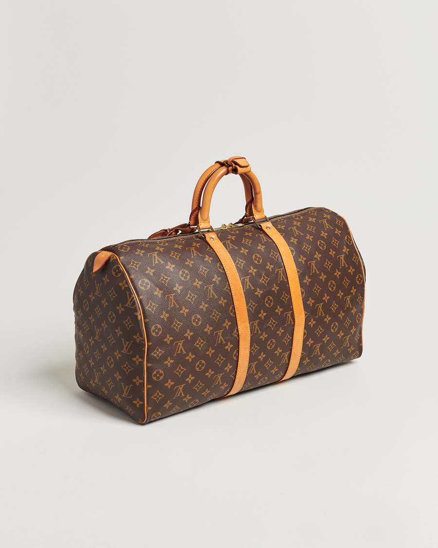 Herren | Louis Vuitton Pre-Owned Keepall 50 Bag Monogram | Louis Vuitton Pre-Owned | Keepall 50 Bag Monogram
