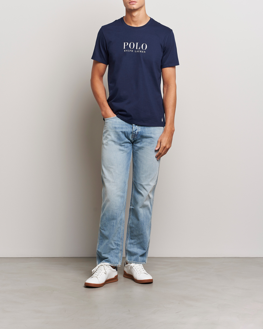 Herren | T-Shirts | Polo Ralph Lauren | Logo Cotton Jersey Sleep T-Shirt Cruise Navy