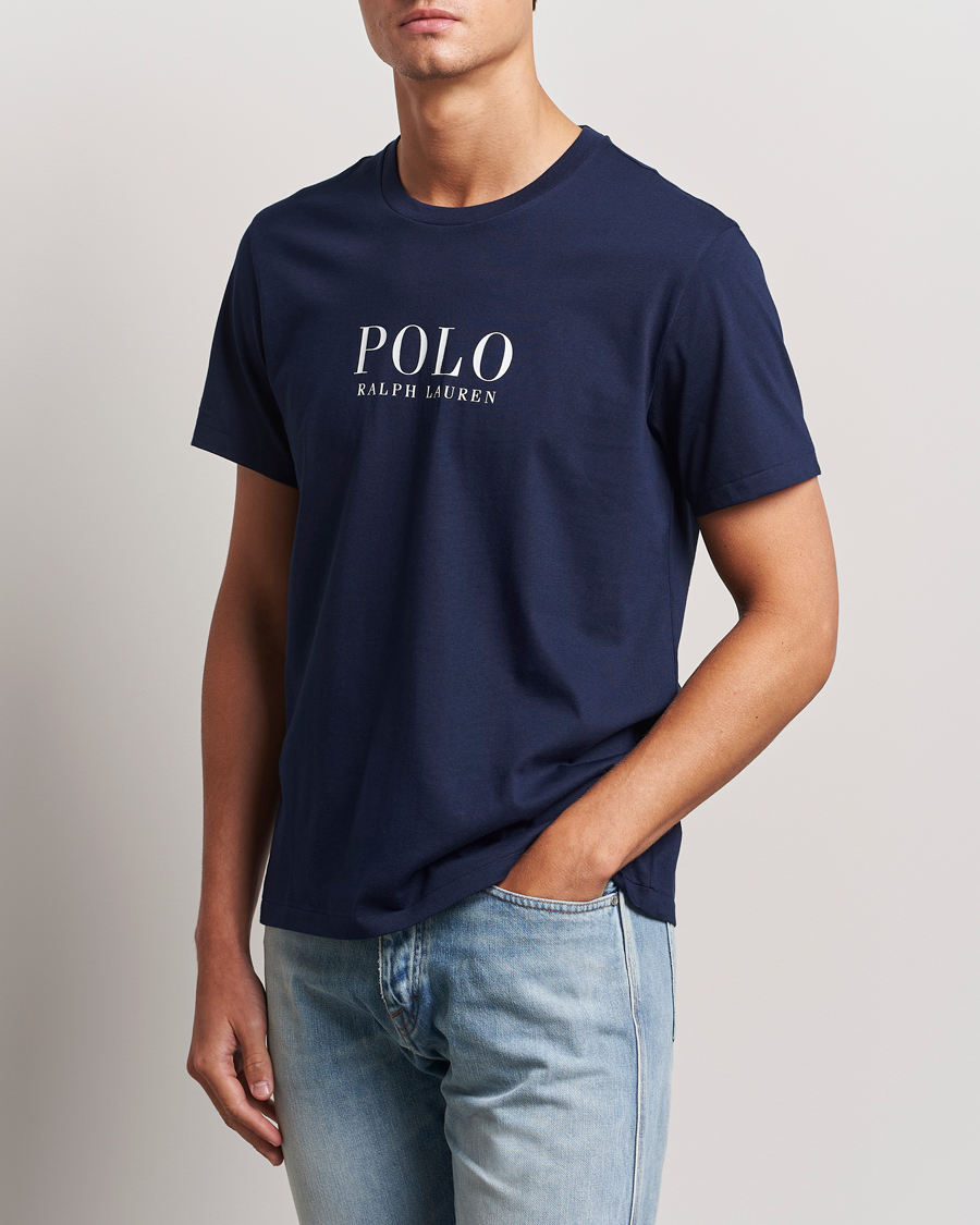 Herren | T-Shirts | Polo Ralph Lauren | Logo Cotton Jersey Sleep T-Shirt Cruise Navy