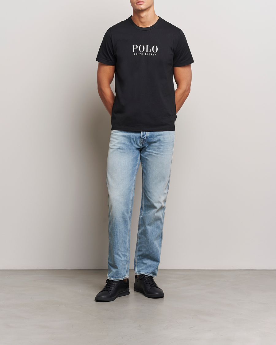 Herren | T-Shirts | Polo Ralph Lauren | Logo Cotton Jersey Sleep T-Shirt Black
