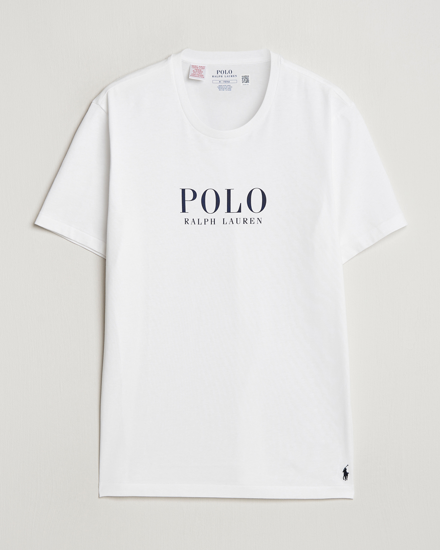 Herren | T-Shirts | Polo Ralph Lauren | Logo Cotton Jersey Sleep T-Shirt White