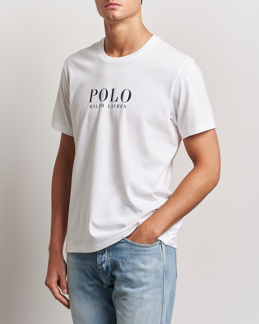Herren | T-Shirts | Polo Ralph Lauren | Logo Cotton Jersey Sleep T-Shirt White