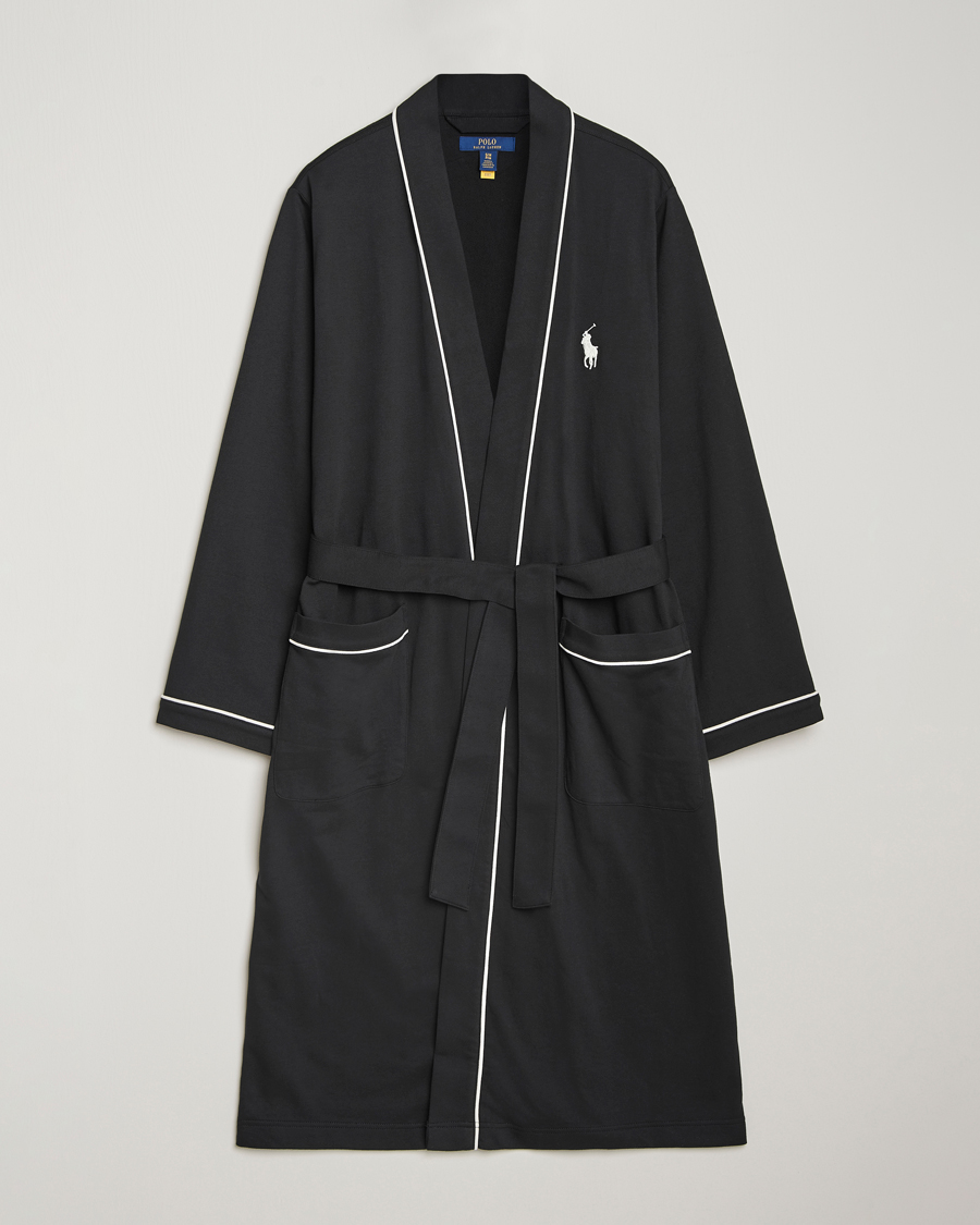 Herren | Schlafanzüge & Bademäntel | Polo Ralph Lauren | Cotton Jersey Robe Black