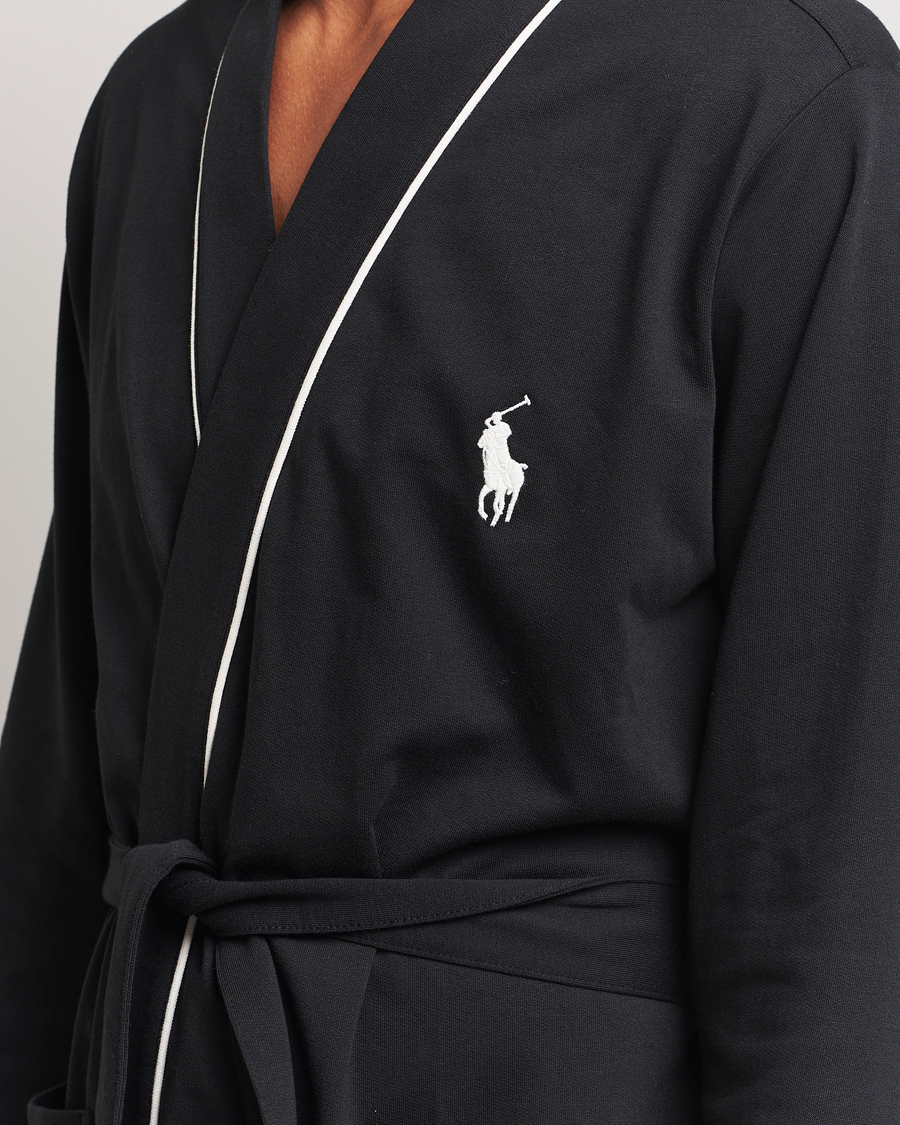 Herren | Schlafanzüge & Bademäntel | Polo Ralph Lauren | Cotton Jersey Robe Black